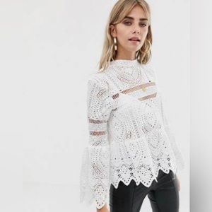 Boohoo Crochet Top